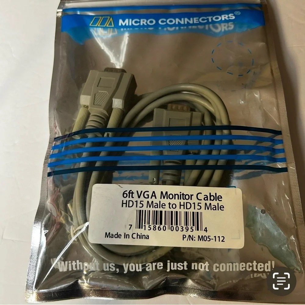 Gray‎ VGA Monitor Cable